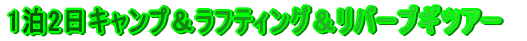 1��2�����҃L�����v�����o�[�u�M�c�A�[