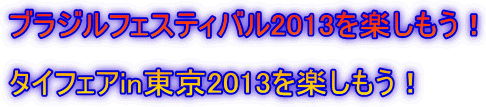 �u���W���t�F�X�e�B�o��2013���y�������I  �^�C�t�F�Ain����2013���y�������I